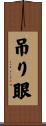 吊り眼 Scroll