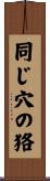 同じ穴の狢 Scroll