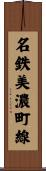 名鉄美濃町線 Scroll