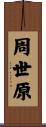 周世原 Scroll