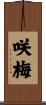 咲梅 Scroll