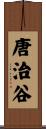 唐治谷 Scroll