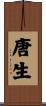 唐生 Scroll