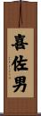喜佐男 Scroll