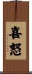 喜怒 Scroll