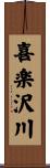 喜楽沢川 Scroll