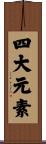 四大元素 Scroll