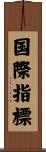 国際指標 Scroll