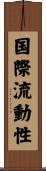 国際流動性 Scroll