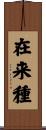 在来種 Scroll