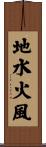 地水火風 Scroll