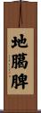 地臈脾 Scroll