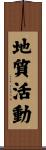 地質活動 Scroll