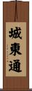 城東通 Scroll