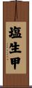 塩生甲 Scroll