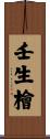 壬生檜 Scroll