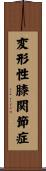 変形性膝関節症 Scroll
