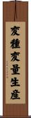 変種変量生産 Scroll
