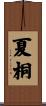 夏桐 Scroll
