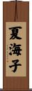 夏海子 Scroll