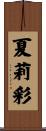 夏莉彩 Scroll