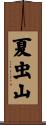 夏虫山 Scroll