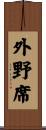 外野席 Scroll