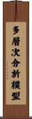 多層次分析模型 Scroll