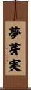 夢芽実 Scroll