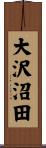 大沢沼田 Scroll