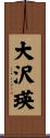 大沢瑛 Scroll