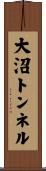 大沼トンネル Scroll