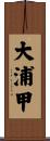 大浦甲 Scroll