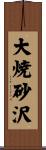 大焼砂沢 Scroll
