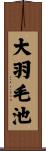 大羽毛池 Scroll