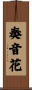 奏音花 Scroll