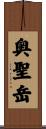 奥聖岳 Scroll