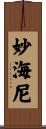 妙海尼 Scroll