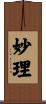 妙理 Scroll