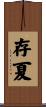 存夏 Scroll