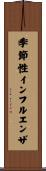 季節性インフルエンザ Scroll