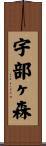 宇部ヶ森 Scroll