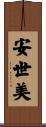 安世美 Scroll