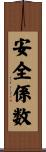 安全係数 Scroll