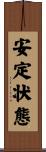 安定状態 Scroll