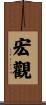 宏觀 Scroll