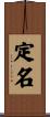 定名 Scroll