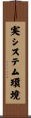 実システム環境 Scroll