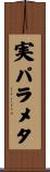 実パラメタ Scroll