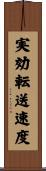 実効転送速度 Scroll